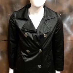 Calvin Klein button coat medium